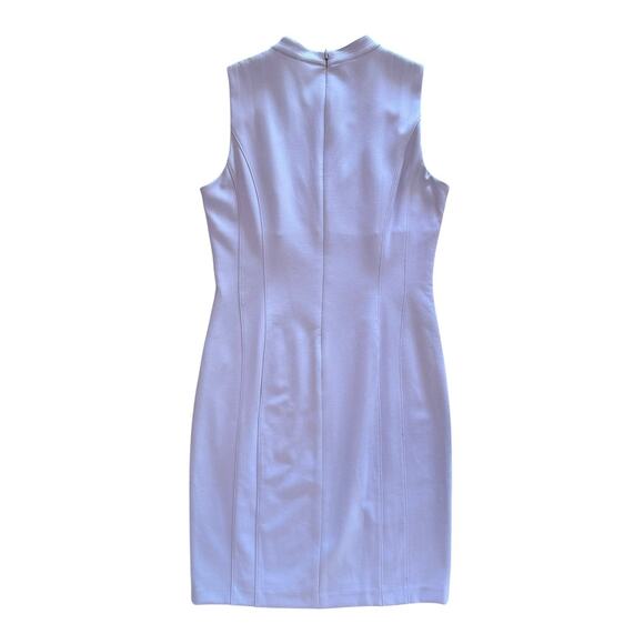 NWT White House Black Market Light Purple Keyhole Sheath Dress Size 8 NEW $160 - Picture 3 of 13